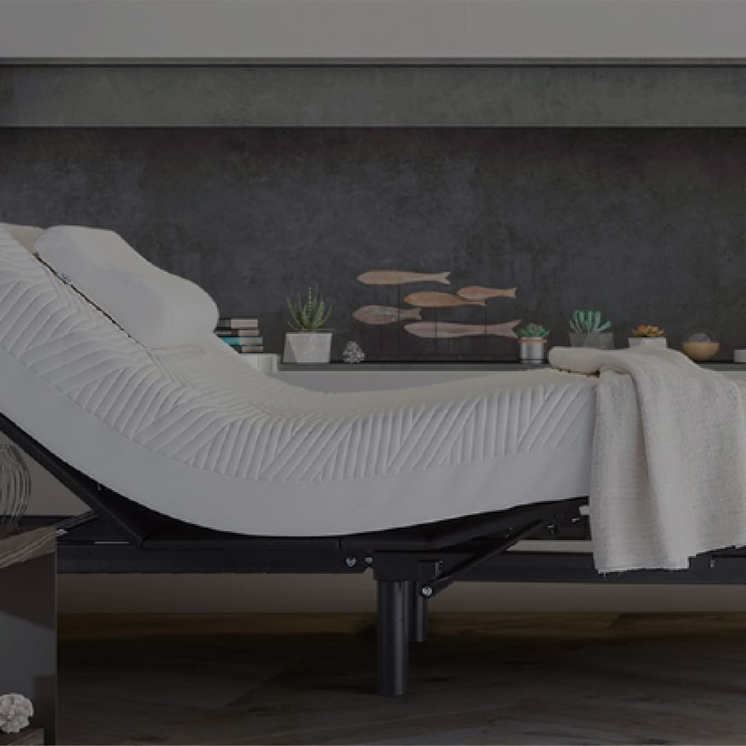 テンピュール®社の電動リクライニングベッド